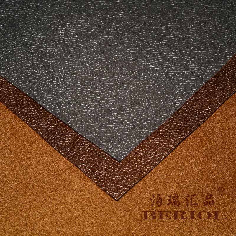 【泊瑞匯品/Beriol】科技皮布科技布PU透氣革小荔枝紋